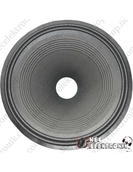 38cm Hoparlör Kağıdı, Çapı: 15" 38cm Derinlik : 10cm Bobin Çapı : 63.5mm