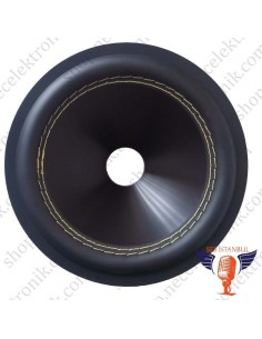 16cm PP KAUÇUK KÖRÜKLÜ DİKİŞLİ KONİ. mid bas hoaprlör konisi