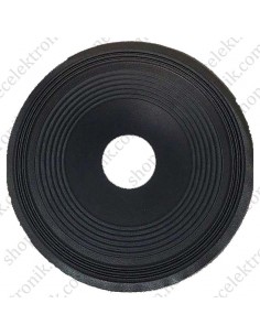 12" 30cm Seslendirme Hoparlör Kağıdı
3 BOĞUMLU BEZ KÖRÜKLÜ 6 HALKALI KONİ
DERİNLİK : 7,5CM
BOBİN ÇAPI : 7,5CM