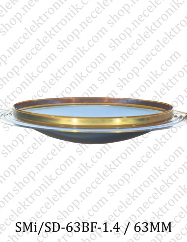 p.audio SD-63BF 63mm Tiz Mebranı Bobin Alüminyum Yatsı Tel Sarım