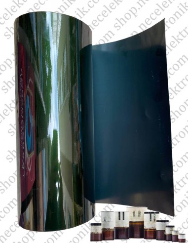 Siyah alüminyum bobin sarımında kullanılan kapton