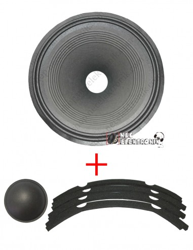 38CM hoparlör konisi tamir takımı recone kit. Komple 38cm koni kenar contası ve toz kapağı takımı.