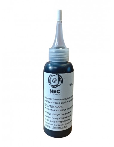 100cc Siyah Hoparlör Yapıştırıcısı