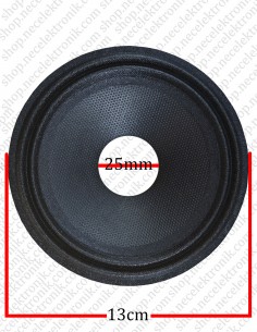 13cm Mid-Range Hoparlör Konisi - Yüksek kaliteli ses performansı ve dayanıklılık için ideal bir seçim.