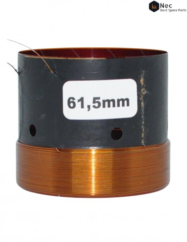 61.5mm 4Kat Seslendirme Hoparlör Ses  Bobini