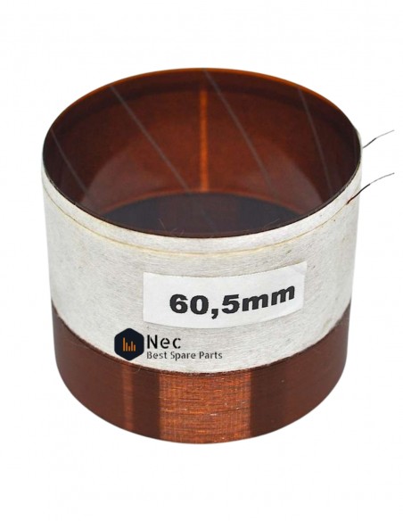 60.5mm Seslendirme Hoparlör Ses Bobini