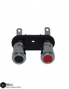 WOOFER VE SUB BASLAR İÇİN ARTI EKSİ TAŞIMA KABLO BASMALI BAĞLANTI TERMİNALİ SÖKETİ