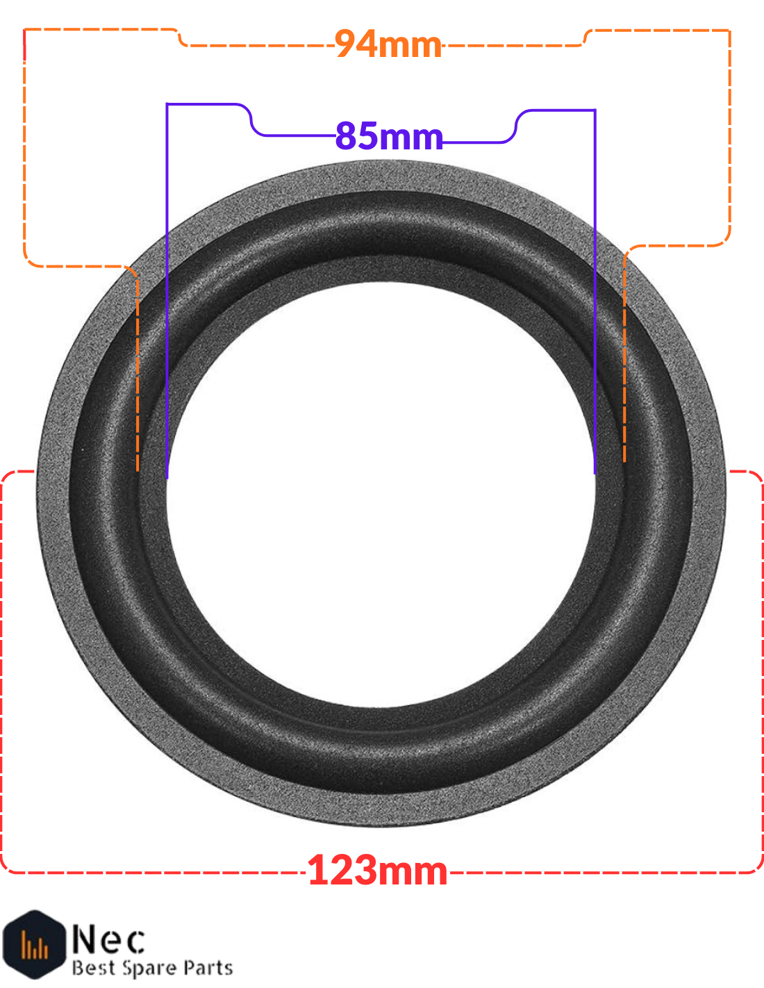12cm hoparlör körüğü